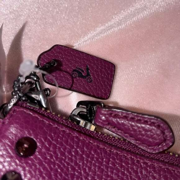 Y2K Glam - BNWT Authentic Coach Nolita 19 + Studs – Plum - Style #65486 - Picture 8 of 9